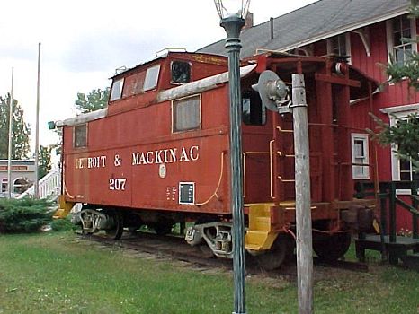 Caboose at Grayling MI